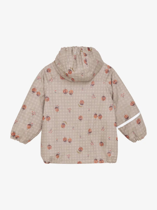 Celavi – Rain Jacket w. fleece - Bug - 3/4Y