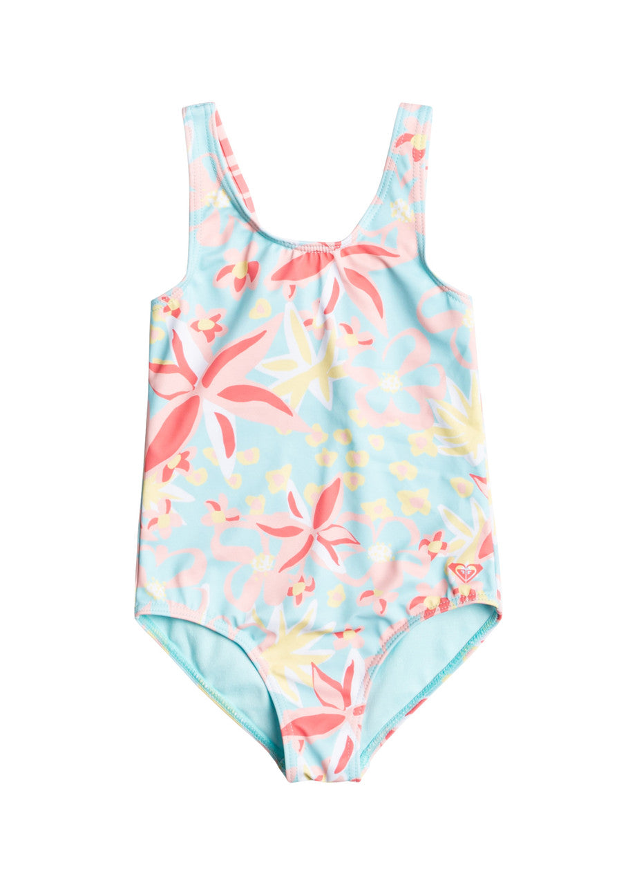 Roxy - Holiday Flower One Piece - 5Y