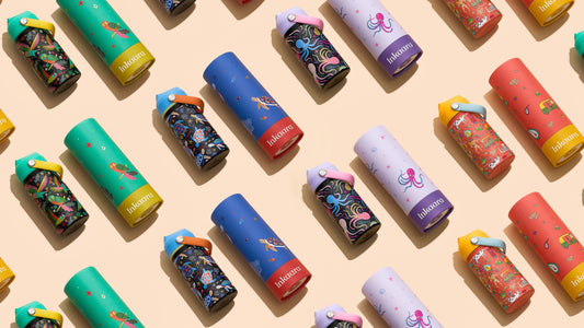 Inkaara Designs Kids Water Bottle 12oz