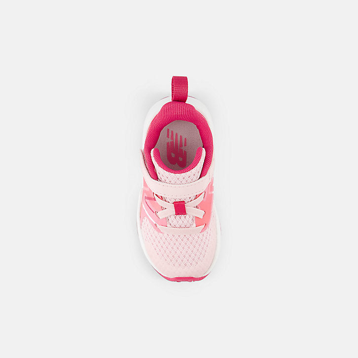 New Balance - Rave Run v2 Bungee Lace with Top Strap - Toddler - Rose Sugar