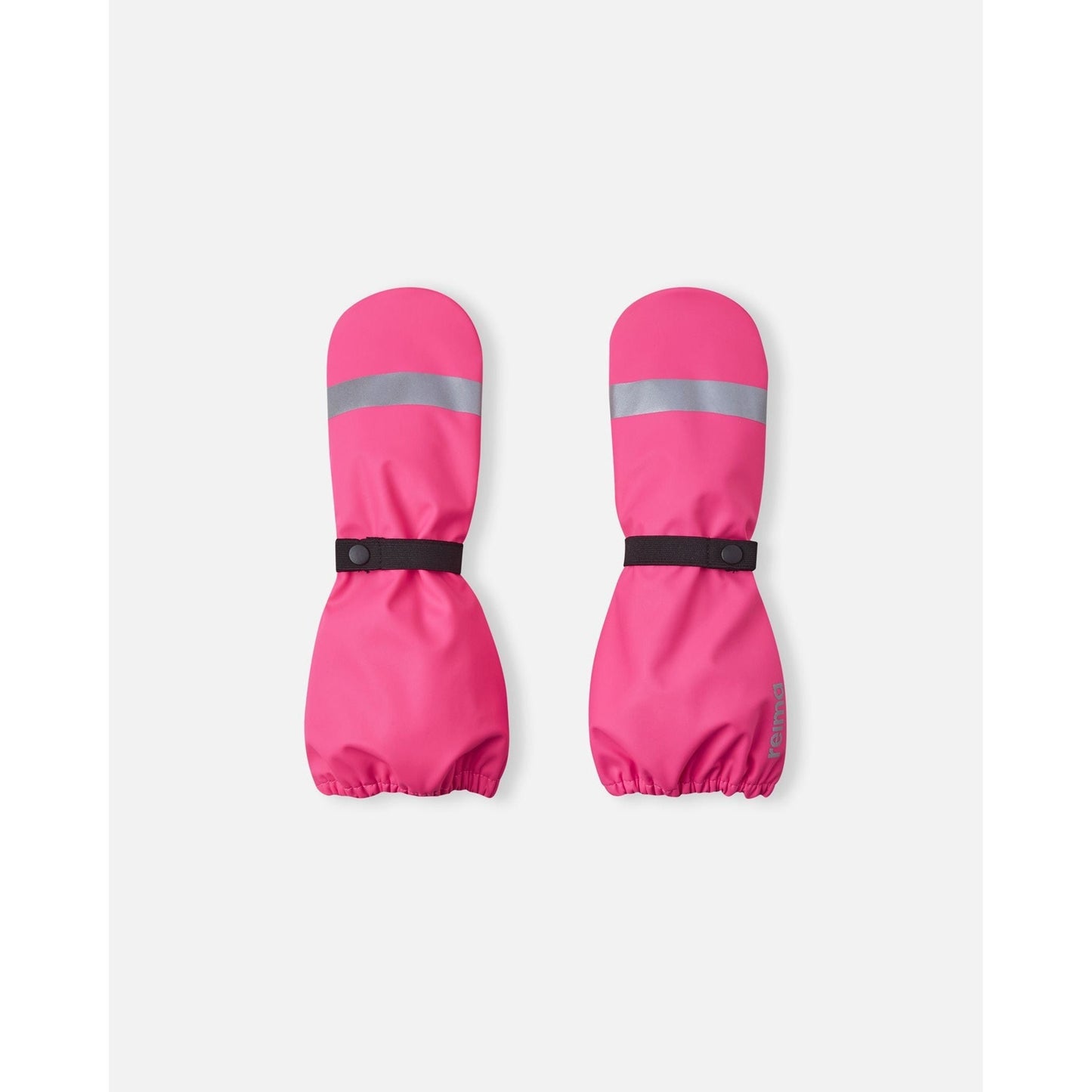 Reima Kura Waterproof Kids' Rain Mittens – Welded Seams, Reflective, Water-Repellent Shell