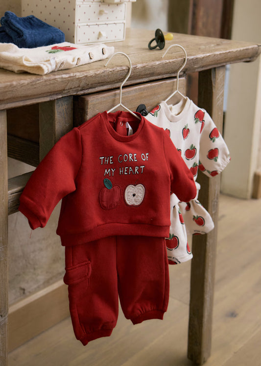 Mayoral Newborn Girl 4-Piece Set Core of My Heart Set