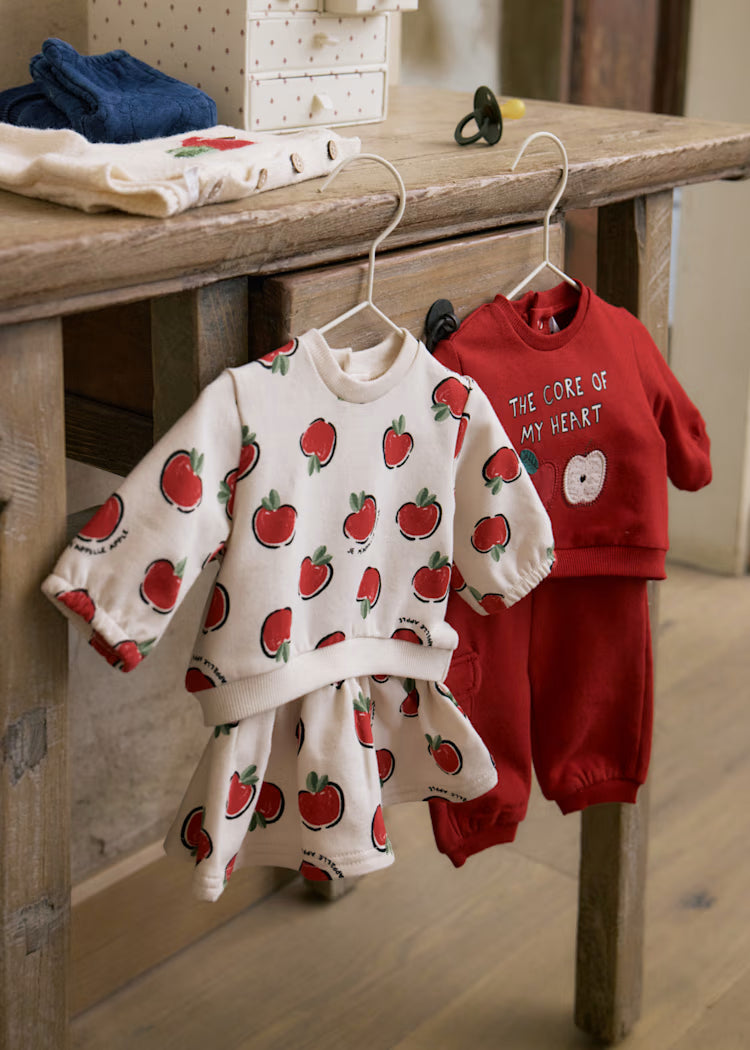 Mayoral Newborn Girl 4-Piece Set Core of My Heart Set