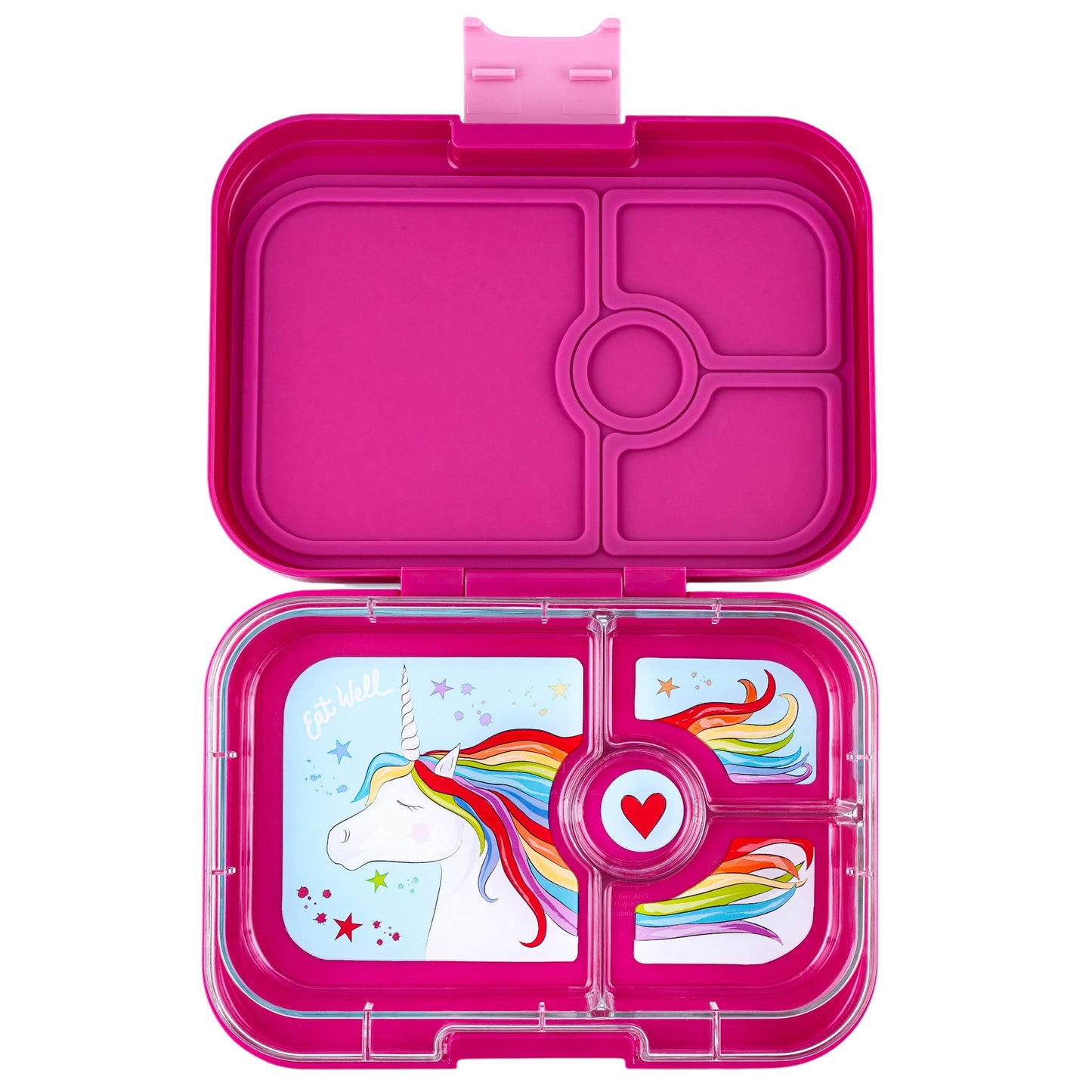 pink lunch box opened 1