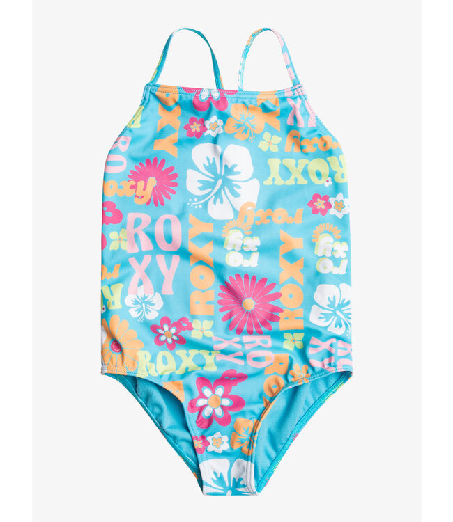 Roxy - Flower Vintage Power One Piece - 7Y