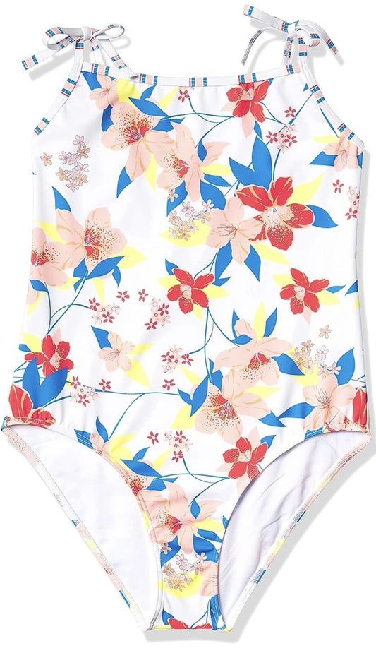 Roxy - Friendly Flower One Piece - 10Y