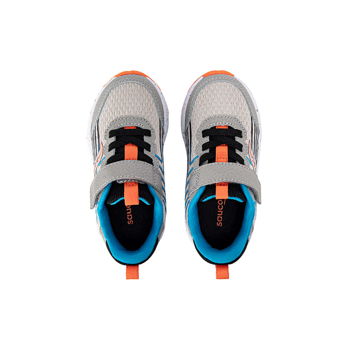 Saucony Big Kid's Wind 3.0 Lace Sneaker - Black/Grey