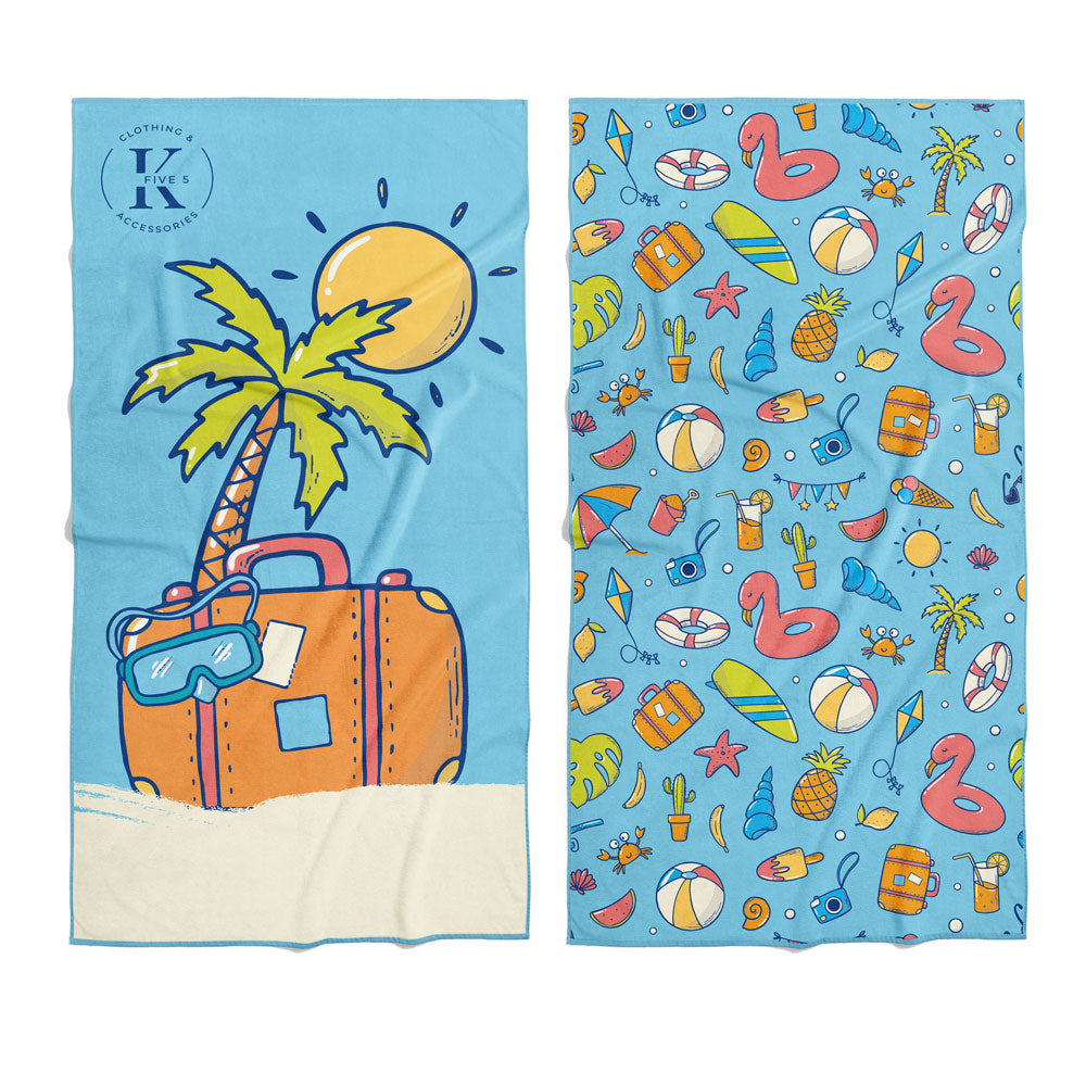 K5 - Microfiber Towel - Sun destination