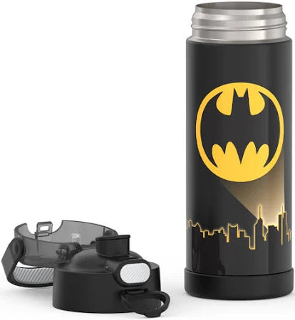 Thermos - 470ml FUNtainer Water Bottle with Spout and Locking Lid Batman