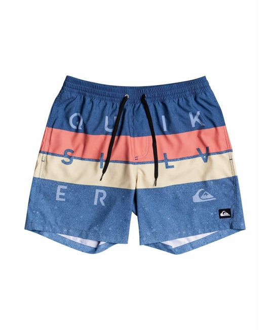 Quiksilver - Word Block Volley Swim Trunks - 8Y