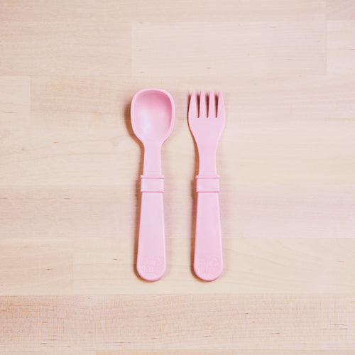 Re-Play 8 PK Utensils - Ice Pink