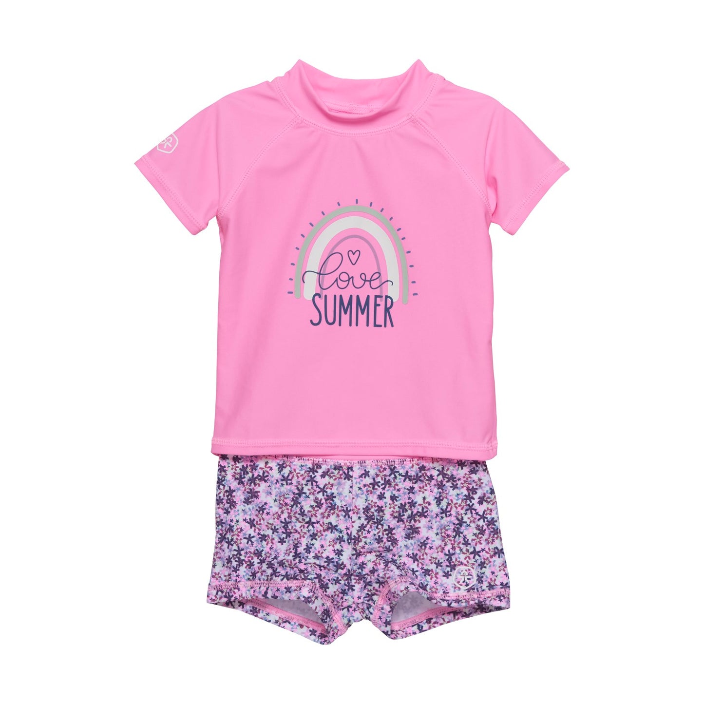 Color Kids - Girl Rash Guard Swim Set