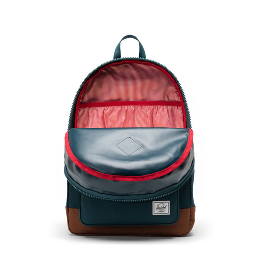 Herschel Heritage™ Youth Backpack - Dark Sea/Saddle Brown