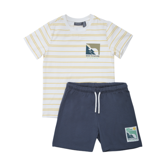 Color Kids - Activewear T-shirt & Shorts Set