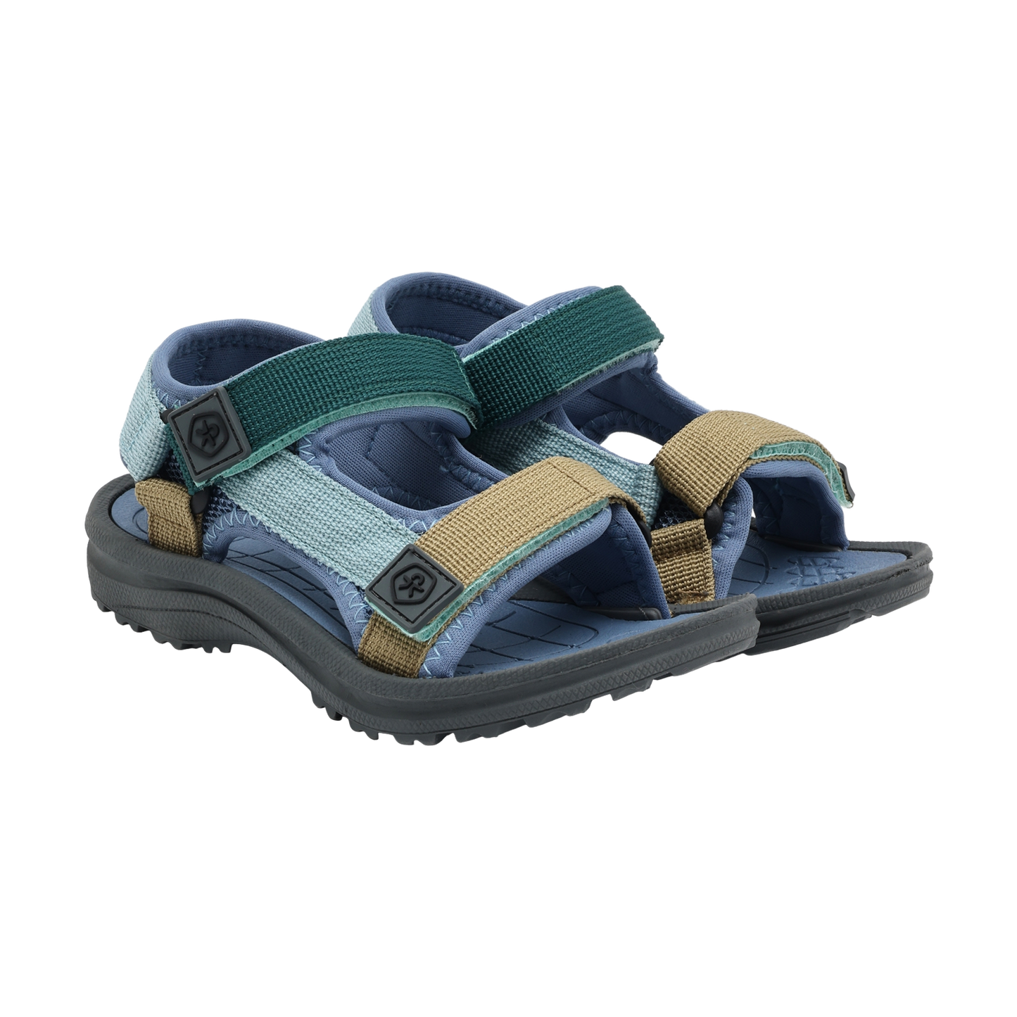 Color Kids - Color block Sandal W. Velcro