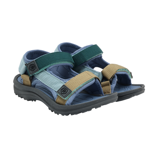 Color Kids - Color block Sandal W. Velcro