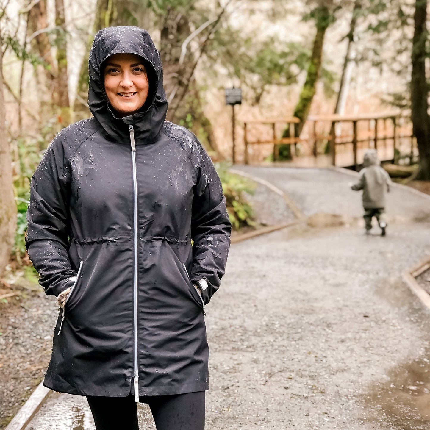 Jan & Jul - Womens Adjustable Rain Jackets