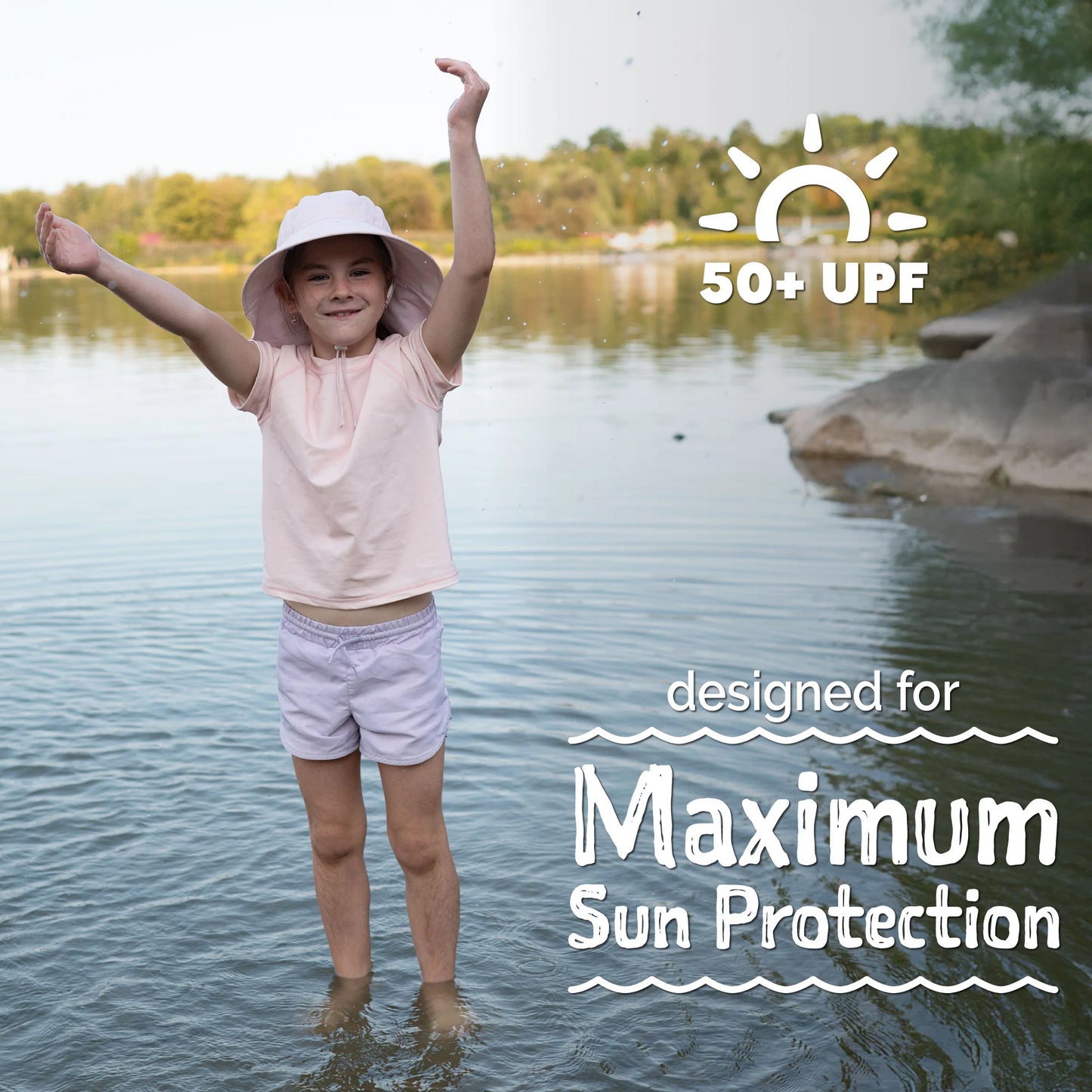 Jan & Jul -  Sun & Splash Girl's UV Swim Short