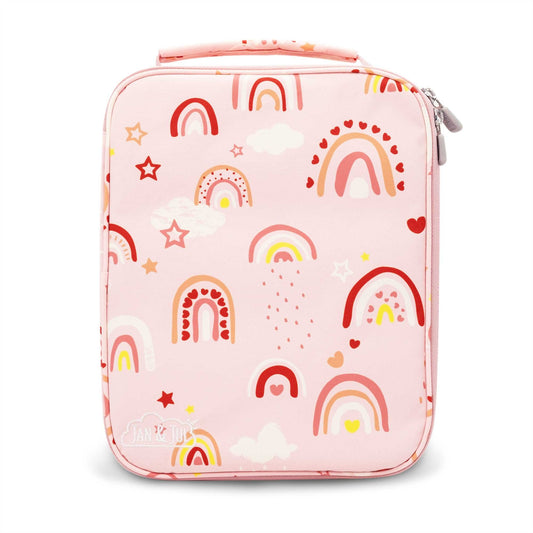 Jan & Jul - Kids Lunch Bag - Pink Rainbow