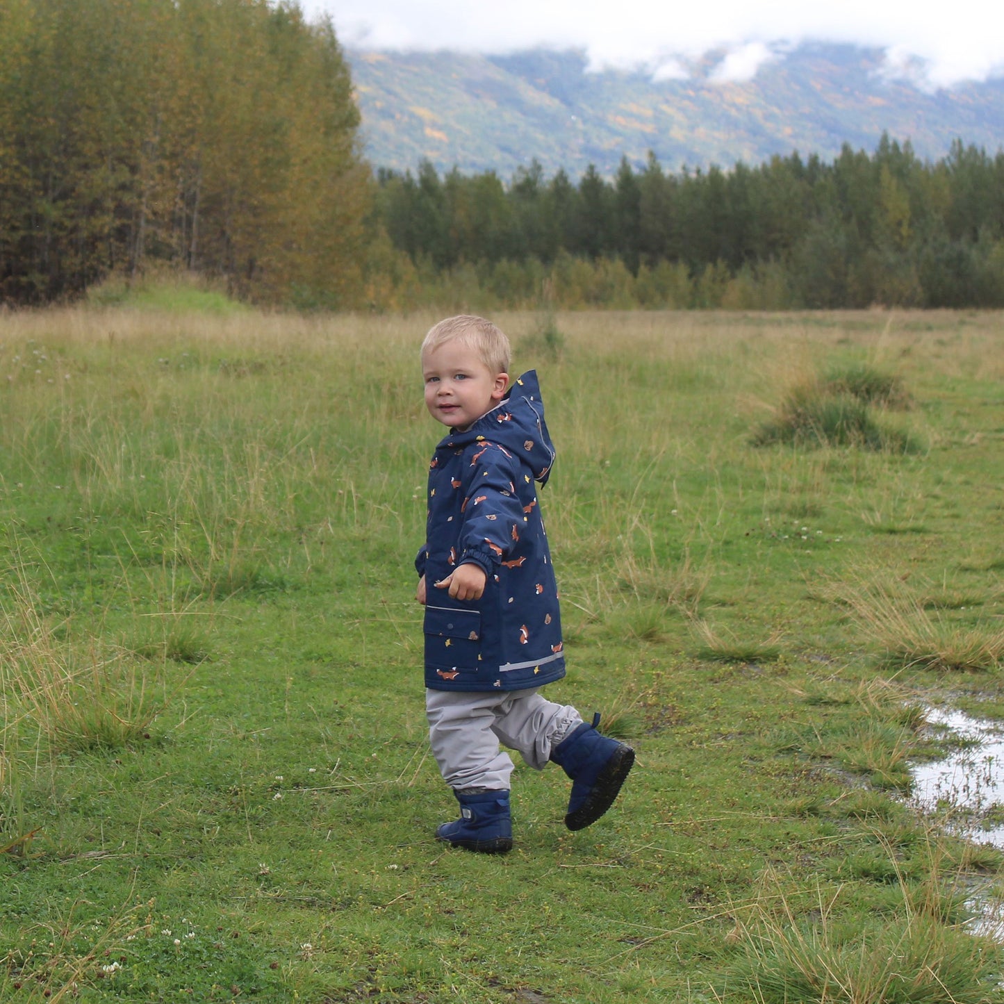 Jan & Jul -  Cozy Dry Lined Waterproof Rain Jacket