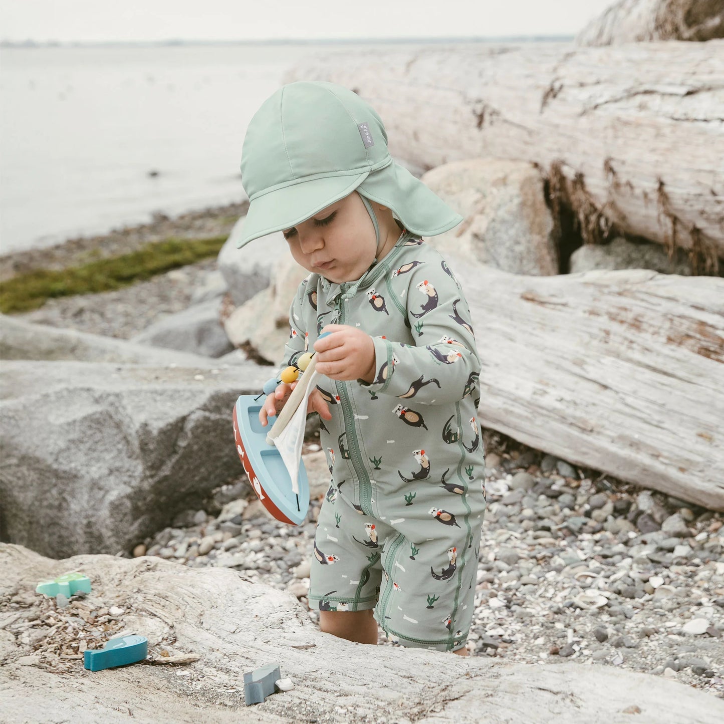 Jan & Jul - One Piece UV Jumpsuit Swimsuit