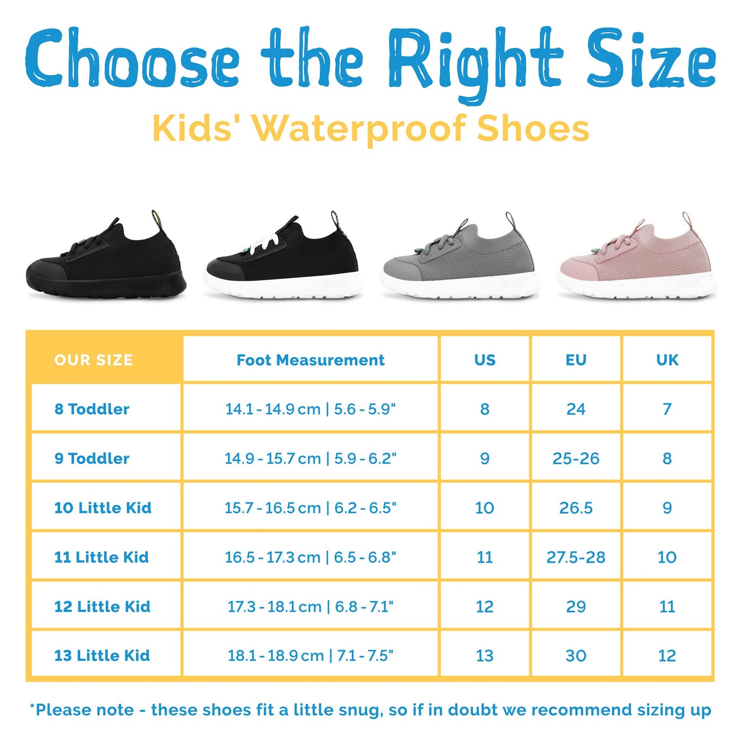Jan & Jul - Kids Waterproof Sneakers