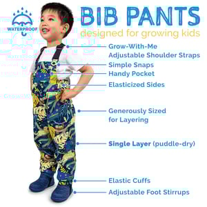 Jan & Jul Single Layer Rain Overalls