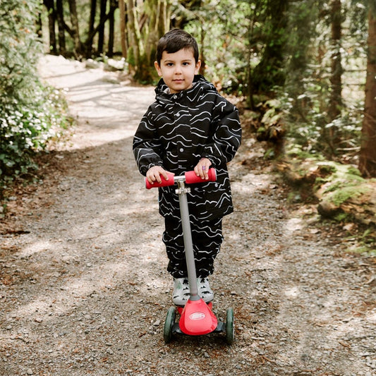 Jan & Jul - Kids Single Layer Rain Pants - Bear Mountain