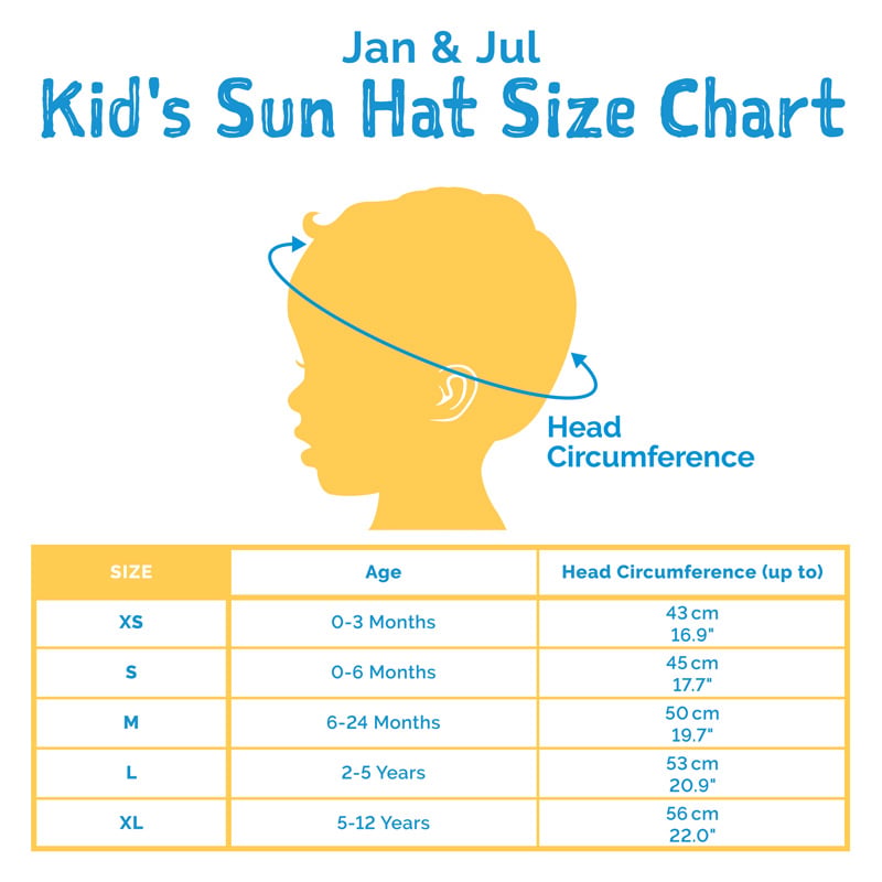 Jan & Jul -  Kids SunLite Wide Brim Hat