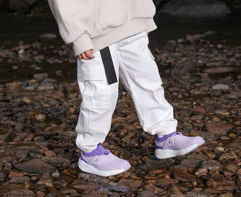 Walking Pi -Little Grouse Waterproof Sneaker | Purple