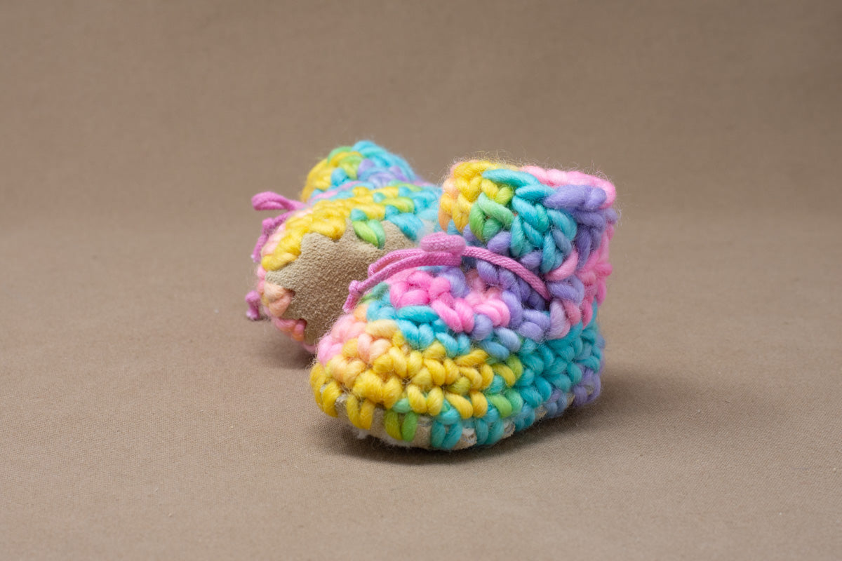Padraig Cottage - Handmade Infant Slippers